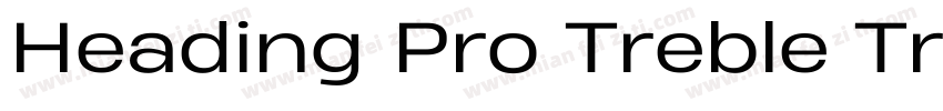 Heading Pro Treble Trial Book字体转换